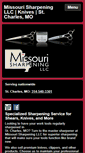Mobile Screenshot of missourisharpening.com